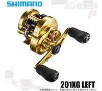 Mulinello Shimano 22 CALCUTTA CONQUEST 201XG LEFT 7.5 Baitcast nuovo con scat...