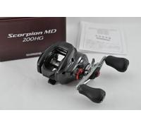 Mulinello Shimano 24 Scorpion MD 200HG Destro Baitcasting【Spedizione in 1 Gio...