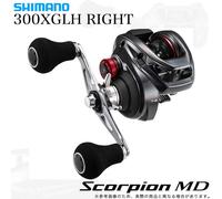 Mulinello Shimano 24 Scorpion MD 300XGLH manico destro Baitcasting