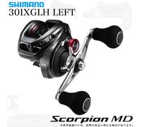 Mulinello Shimano 24 Scorpion MD 301XGLH sinistro Baitcasting XG 2024 JDM