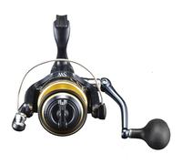 SHIMANO SPHEROS SW - A - MAX DRAG (KG): 10, RATIO: 6.2/1, FILO RECUPERATO PER GIRO DI MANOVELLA (CM): 105, PESO (GR): 445, CUSCINETTI: 4 + 1, MODELLO: 5000 XG