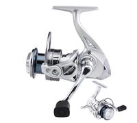 Mulinello Spinner D'acqua - Attrezzatura Da Lancio Da Riva, Mozzo Singolo Metallico Per Uso In Acqua Salata, Corpo Resistente Alla Corrosione Con Frizione Anteriore, Hardware Per La, Avvol