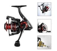 Mulinello Spinner Lancio Liscio con Materiale Metallo CNC per Pesca Canna Mare