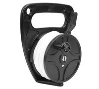 Mulinello Subacqueo, Mulinello da Immersione 289FT, Robusto Mulinello da Sub con Manico, 289FT Multiuso per Immersioni in deriva Snorkeling Immersioni subacquee/Immersioni in grotte Kayak(Black)