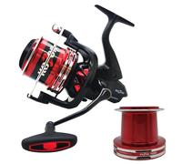 Mulinello Surfcasting AKAMI KOZOR 8+1 BB Max Drag 18Kg + 2 Bobine Alluminio