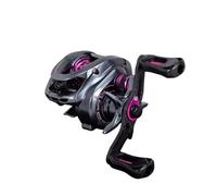 Mulinello Surfcasting Bobina Gioco Ultra Leggera 135 G 7.1:1 8. Micro Monster Shallow 4 Kg Spinning Pesca(Pink,Left hand)