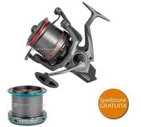 MULINELLO TRABUCCO AERAS SURF 8000 PESCA SURFCASTING BARCA BOBINA EXTRA