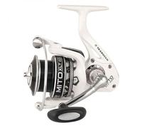 Mulinello Trabucco Mito XLT - Misure 1000, 2000, 3000, 4000 - Frizione Anteriore Micrometrica, 5+1 Cuscinetti Long Life - Bobina Long Cast in Alluminio - Ideale per Spinning, Bolognese e Feeder