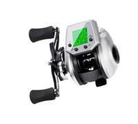 Mulinetto Digitale TX900 7.2:1 Display Profondità | Schermo digitale, lunghezza filo , temperatura acqua, per timer pesca, esperienza mare migliorata