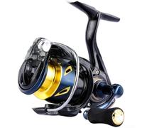Mulinetto Pesca Pieghevole Alluminio CNC Rapporto 5.2:1 | Braccio metallo CNC pieghevole, stoccaggio compatto, per coppia elevata, durata superiore, design robusto