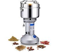 Mulino 750 Polverizzatore per spezie ed erbe potenziato in acciaio INOX ad alta velocità 70-300 Mesh per cereali Smerigliatrice a secco, sicura e conveniente