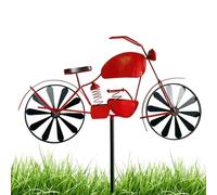 Mulino a in metallo - decorazione del del motociclo fantasioso, Spinner da giardino all'aperto | Scultura di resistente alle intemperie per la decorazione del vaso di fiori