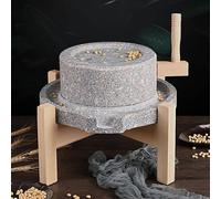 Mulino A Pietra Per Macinare Farina, Mulino A Pietra Per Cereali Secchi E Umidi, Macinino Manuale Da Cucina, Per Grano,Caffè,Cucina Casalinga E Pasticceria(30x40cm/11.8x15.7in)