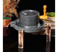 Mulino A Pietra Per Macinare Farina,Per Cereali Secchi E Umidi,Macinacaffè Manuale Da Cucina,Spice Grinder Machine,Per Farina,Caffè Spezie(20cm/7.9in)