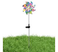 Mulino a solare impermeabile,Decorazione da giardino LaserLED