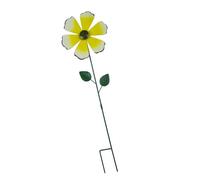 Mulino a vento rotante dinamico Spinner Per Prati Paesaggio Decorazione Esterna Resistente Alla Ruggine Metallo Garden Art Multicolore Giardino V