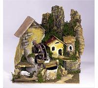 Mulino AD Acqua con Pompa 24X21X23CM per PRESEPE