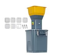 Mulino Agricolo 30L/45L Elettrico con 7 Setacci, Macina per Mangimi e Cereali Secchi(30L)