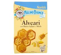 Mulino Bianco Alveari Biscotti Frollini con Burro Salato e miele 300g