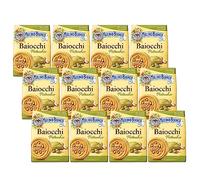 MULINO BIANCO Baiocchi - biscotti con ripieno di pistacchio 240g (Pistacchio, x12)
