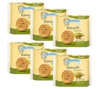 MULINO BIANCO Baiocchi Pistacchio - biscotti con ripieno al pistacchio 168g x 6 parcelle