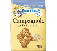 Mulino Bianco Biscotti Frollini Campagnole, Colazione Ricca di Gusto, 700g