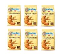 Mulino Bianco Biscotti Spicchi di Sole, 6 x 350 g, Biscotti al Burro e alle Uova