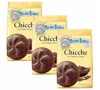 MULINO BIANCO Chicche- Frollini, biscotti al cioccolato con crema al cacao 200g (Chicche, x3)