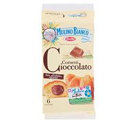 Mulino Bianco Cornetti Cioccolato 6 Pezzi, 300g