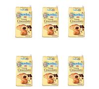 Mulino Bianco Cornetti con Crema di Cioccolato e Nocciole - 6 brioches - 300 g 6 CONFEZIONI