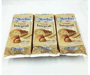 Mulino Bianco Cornetti Integrali per la Colazione 3 Confezioni