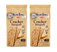 Mulino Bianco Cracker Integrali 500g x2 Confezioni Snack Integrale