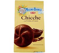 Mulino Bianco Dolcetti Chicche con crema al Cacao, Senza Olio di Palma, 200 gr (3 confezioni)