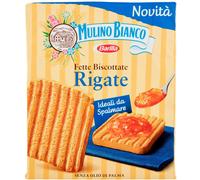 Mulino Bianco Fette Biscottate Rigate 6 Pezzi Da 315 Grammi