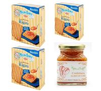 Mulino Bianco Fette Biscottate Rigate Da 315 Gr e Confettura Di Albicocche 340 G