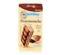 Mulino Bianco Fisarmoniche Merenda Farcita con Crema al Malto d'Orzo e Cacao 264g (NOVITA')