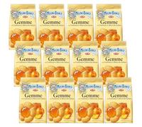 MULINO BIANCO Gemme Biscotti di pasta frolla con ripieno all'albicocca 200g (Gemme, x12)