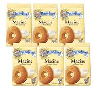 MULINO BIANCO Macine - Pasticceria italiana al gusto di crema 350g (Macine, x6)