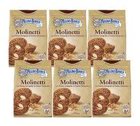 MULINO BIANCO Molinetti - Biscotti italiani integrali 800g (Molinetti, x6)