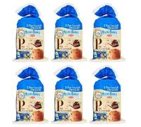 Mulino Bianco Pan Goccioli, Brioche con Gocce di Cioccolato, Confezione da 6 Pacchi, 2016g