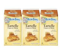 MULINO BIANCO Tartelle- Tartellette con ripieno di mele 288g (Tartelle, x3)