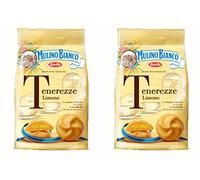 Mulino Bianco Biscotti Frollini Tenerezze con Crema al gusto di Limone, Colazione Ricca di Gusto - 200 gr