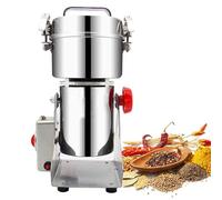 Mulino Elettrico A Grana Elettrica Da 3000 W - Acciaio Inossidabile Ad Alta Velocità Da 30000 Giri/Min Con Protezione Da Sovraccarico Per Caffè, Noci, Caffè, Riso 1000g
