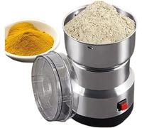 Mulino elettrico Mulino elettrico in acciaio inox Macina cereali, macina cereali a pietra con motore commerciale, macchina per farina di vaniglia Macina cereali ad alto contenuto di acciaio inox