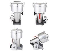 Mulino Elettrico per Cereali, macinacaffè per Mais, macinacaffè Commerciale per Mais, macinacaffè per mangimi, macinacaffè per Grano, può macinare Rapidamente Tutti i Tipi di Alimenti disidratati, RI
