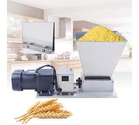 Mulino elettrico per cereali - Macinino per spezie Frantoio per cereali 60 W Macchina in polvere Smerigliatrice per orzo 2 rulli Mulino per malto Macchina per grani Orzo di mais DY368