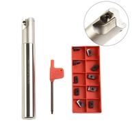 Mulino estremità faccia indicizzabile 10pz D20mm 90° 2F alta qualità L 150mm
