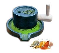 Mulino/macina In Granito Naturale Fatto A Mano, Mulino A Pietra Per Cereali A Mano Piccola Macchina Per Macinare La Polvere Di Tè Matcha, Di Cereali, Fagioli, Orzo E Foglie Di Tè(Stone Mill)