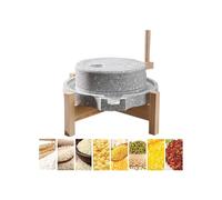 Mulino Mano Cereali, Mulino Pietra Blu Cereali Secchi Umidi Cucina Casa, Mulino Grano Riso, Spezie Ed Erbe Aromatiche Polvere(20x30cm (7 7/8x11 3/4"))
