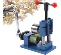 Mulino manuale per la creazione di gioielli, design a manovella multifunzionale per formare anelli, bracciali, piegare, cucchiai, anelli e filo, strumento essenziale per gioielli fai da te